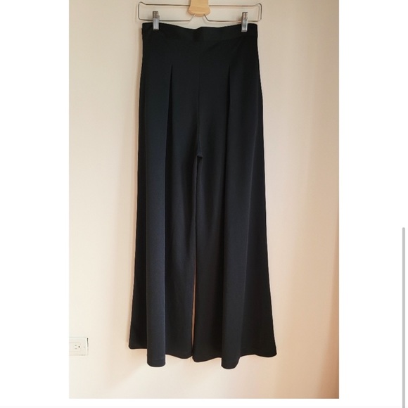 Allen B back wide leg flowy pants Large - Picture 2 of 6